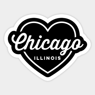 Chicago Illinois Love Sticker